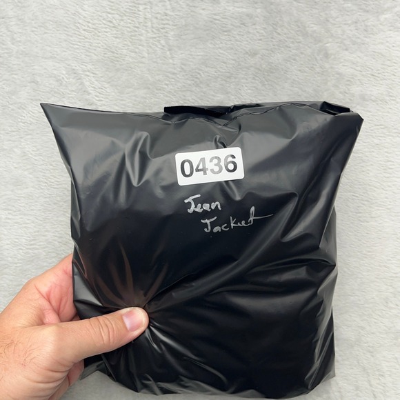 Chiqle Denim Architect Lace Back Jean Vest Women Medium Blue Frayed Distressed - Picture 8 of 8